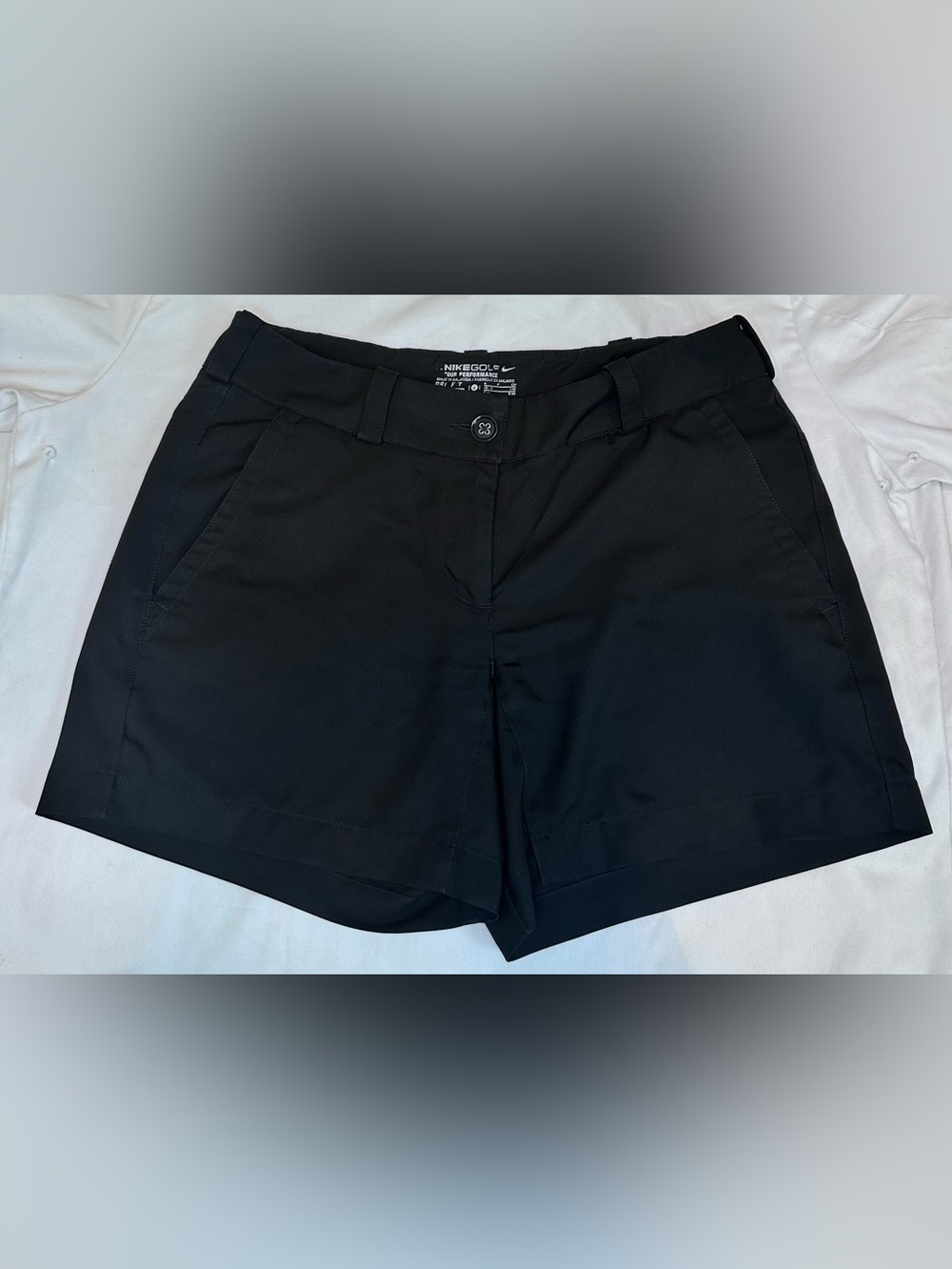 Nike Golf Dri-FIT Performance Shorts Black Women’s Size 6 Stretch Golf Athletic